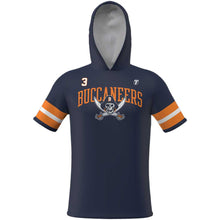 OneTEAM Custom EXPRESS CORE Short Sleeve Hooded Tee - Men/Youth