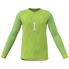 OneTEAM Custom EXPRESS CORE Long Sleeve Goalie Cut Soccer Jersey - Men/Youth