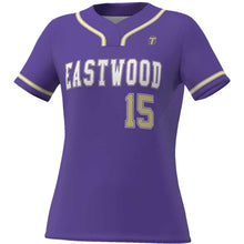 OneTEAM Custom PRO Short Sleeve Snap 1-Button Softball Jersey - Woven - Women/Girls