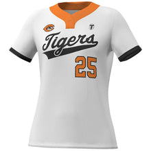 OneTEAM Custom CORE Short Sleeve 1-Button Softball Jersey - Women/Girls
