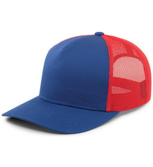 Pacific Headwear Perforated 5-Panel Trucker Snapback Cap