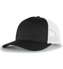 Pacific Headwear Perforated 5-Panel Trucker Snapback Cap