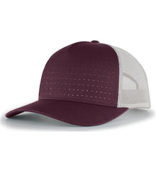 Pacific Headwear Perforated 5-Panel Trucker Snapback Cap