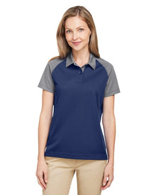 Team 365 Ladies' Command Snag Protection Colorblock Polo Womens