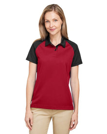 Team 365 Ladies' Command Snag Protection Colorblock Polo Womens