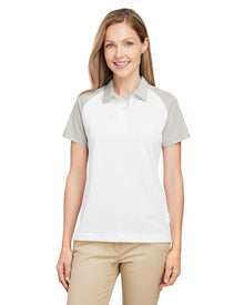 Team 365 Ladies' Command Snag Protection Colorblock Polo Womens