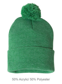 Sportsman - Pom-Pom 12" Knit Beanie