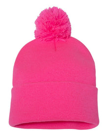 Sportsman - Pom-Pom 12" Knit Beanie