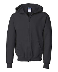 Gildan Heavy Blend 50/50 Full Zip Hoodie Youth