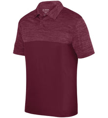 Augusta Shadow Tonal Heather Polo