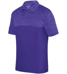 Augusta Shadow Tonal Heather Polo