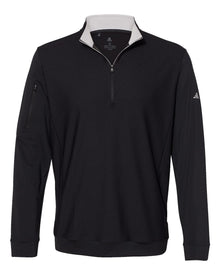 adidas Men's Textured Quarter-Zip Pullover