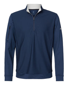 adidas Men's Textured Quarter-Zip Pullover