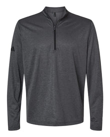 adidas Men's Space Dyed Quarter-Zip Pullover