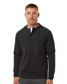 adidas Men's Half-Zip Hooded Anorak