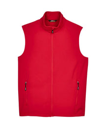 Core365 Men's Cruise Two-Layer Fleece Bonded Soft Shell Vest