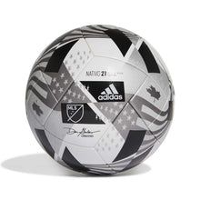 adidas 2025 MLS Competition NFHS Ball - White/Green/Solar Blue/Glory Blue