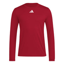 adidas Mens Long Sleeve Pregame Badge of Sport Tee