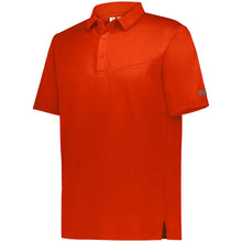 Russell Sideline Grid Polo