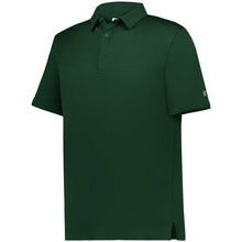 Russell Sideline Grid Polo