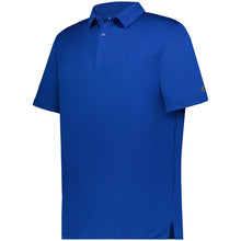 Russell Sideline Grid Polo