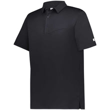 Russell Sideline Grid Polo
