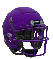 F7 2.0 PROFESSIONAL Football Helmet w/ Attached Ti Guard and 4pt QT Hardware