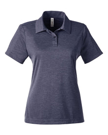 Team 365 Ladies' Zone Sonic Heather Performance Polo Womens