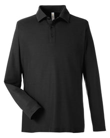 Core365 Men's Fusion ChromaSoft Long-Sleeve Pique Polo