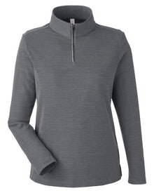 Core365 Women's Fusion ChromaSoft Pique Quarter-Zip