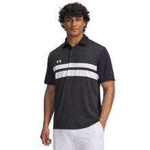 UA Mens Drive Team Dual Stripe Polo