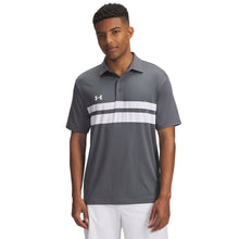 UA Mens Drive Team Dual Stripe Polo