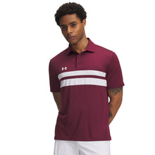 UA Mens Drive Team Dual Stripe Polo