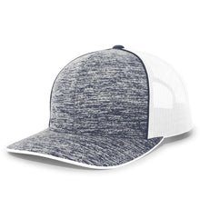 Pacific Headwear Aggressive Heather Trucker Snapback Cap
