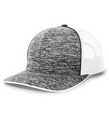 Pacific Headwear Aggressive Heather Trucker Snapback Cap