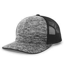 Pacific Headwear Aggressive Heather Trucker Snapback Cap