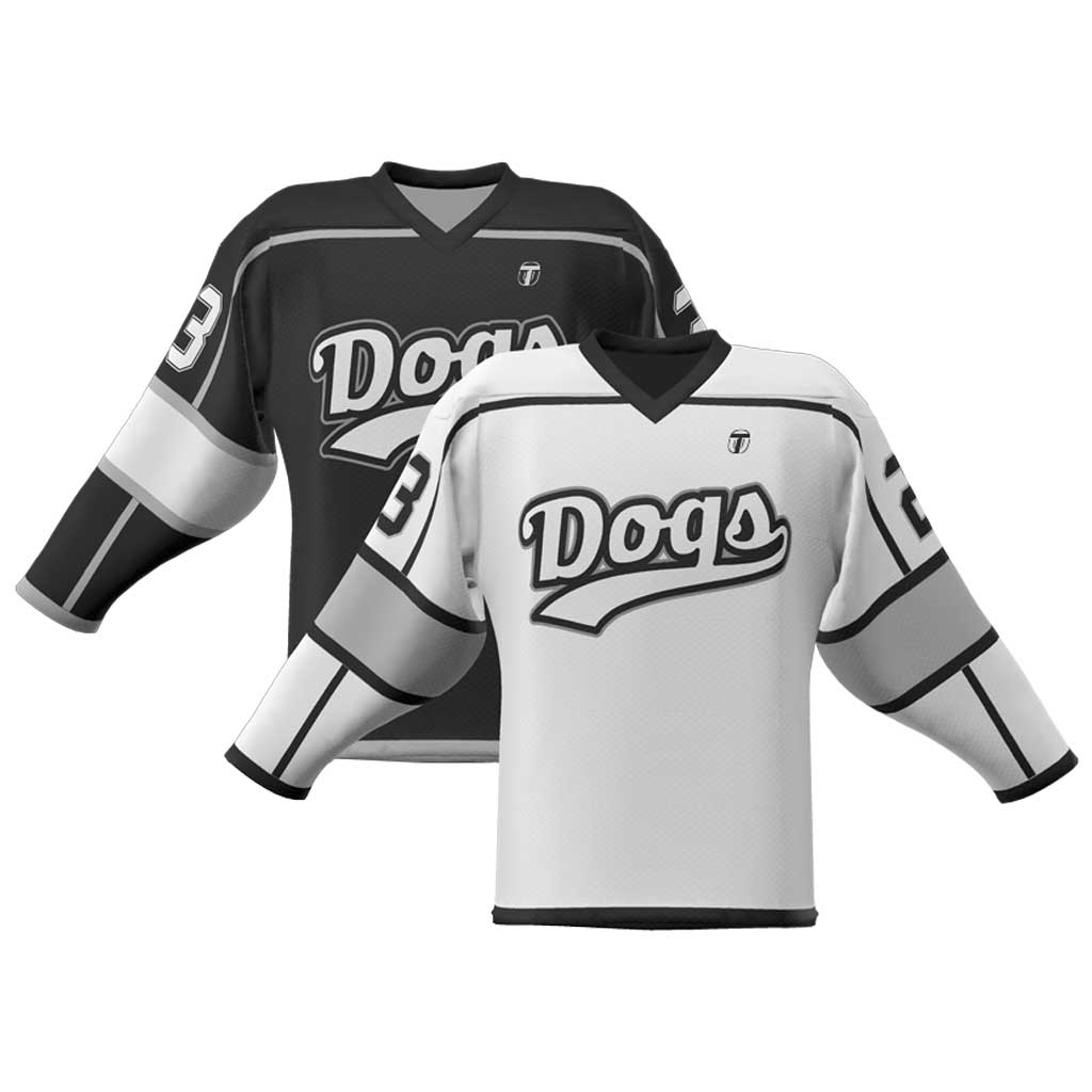 OneTEAM Custom SELECT Single Ply Reversible Hockey Jersey - Men/Youth/Goalie