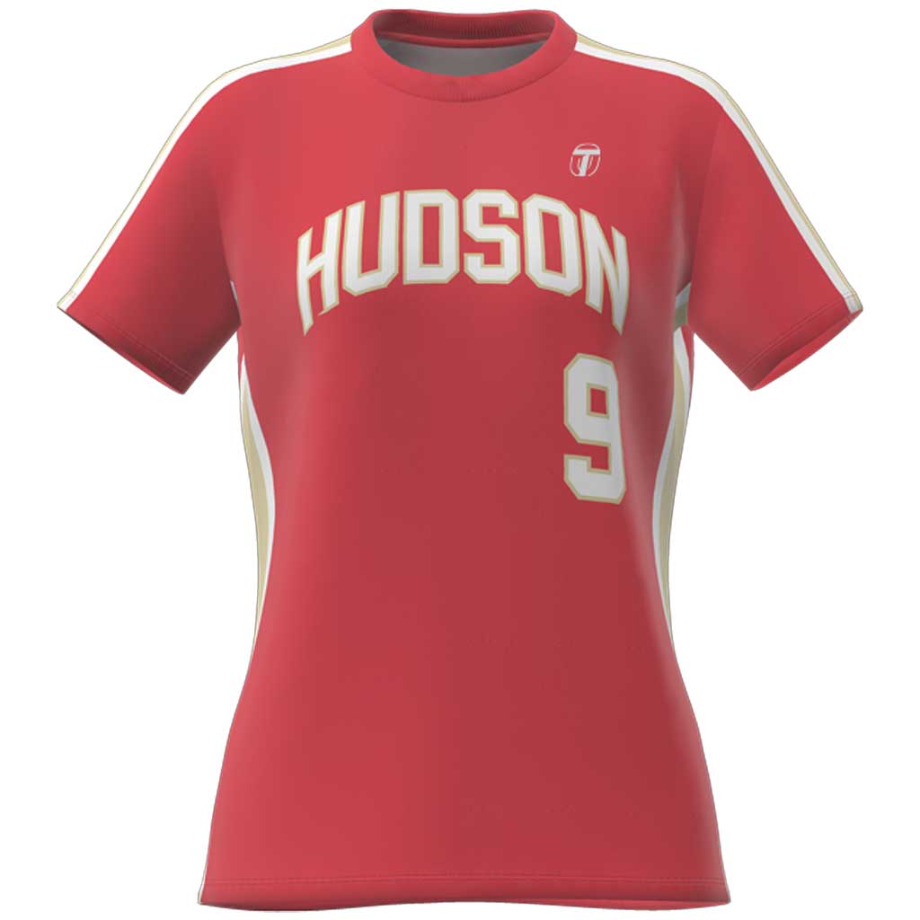 OneTEAM Custom EXPRESS CORE Short Sleeve Crew Neck Tee - Women