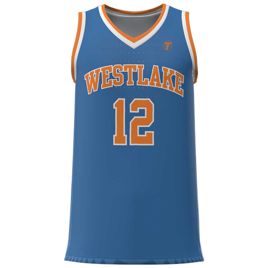 OneTEAM Custom PRO Woven V-NECK Basketball Jersey - Men/Youth