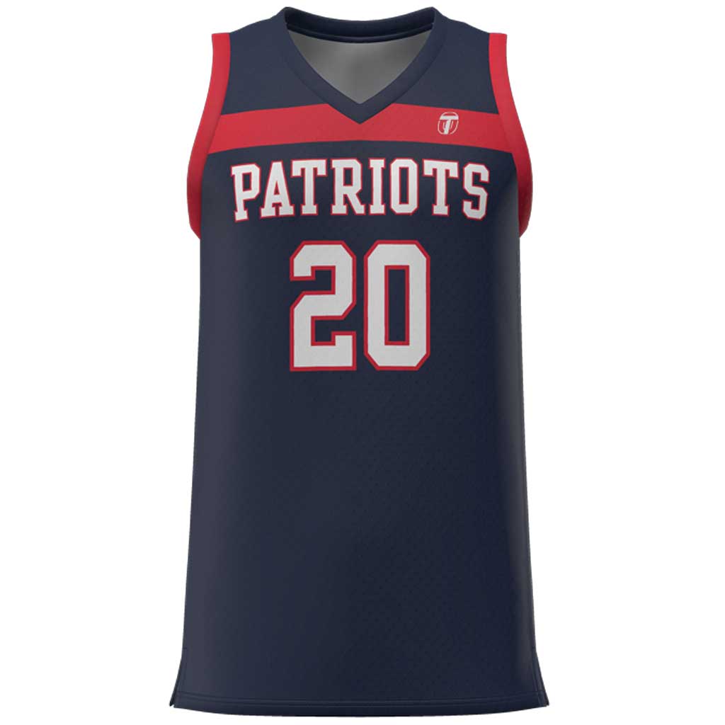 OneTEAM Custom EXPRESS SELECT 2.0 V-Neck Basketball Jersey - Men/Youth