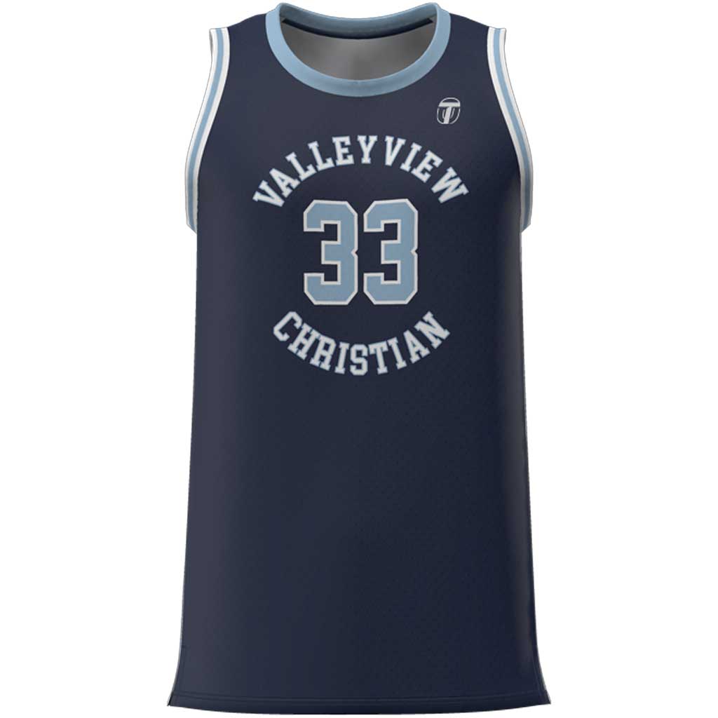 OneTEAM Custom EXPRESS CORE Crew Neck Basketball Jersey - Men/Youth