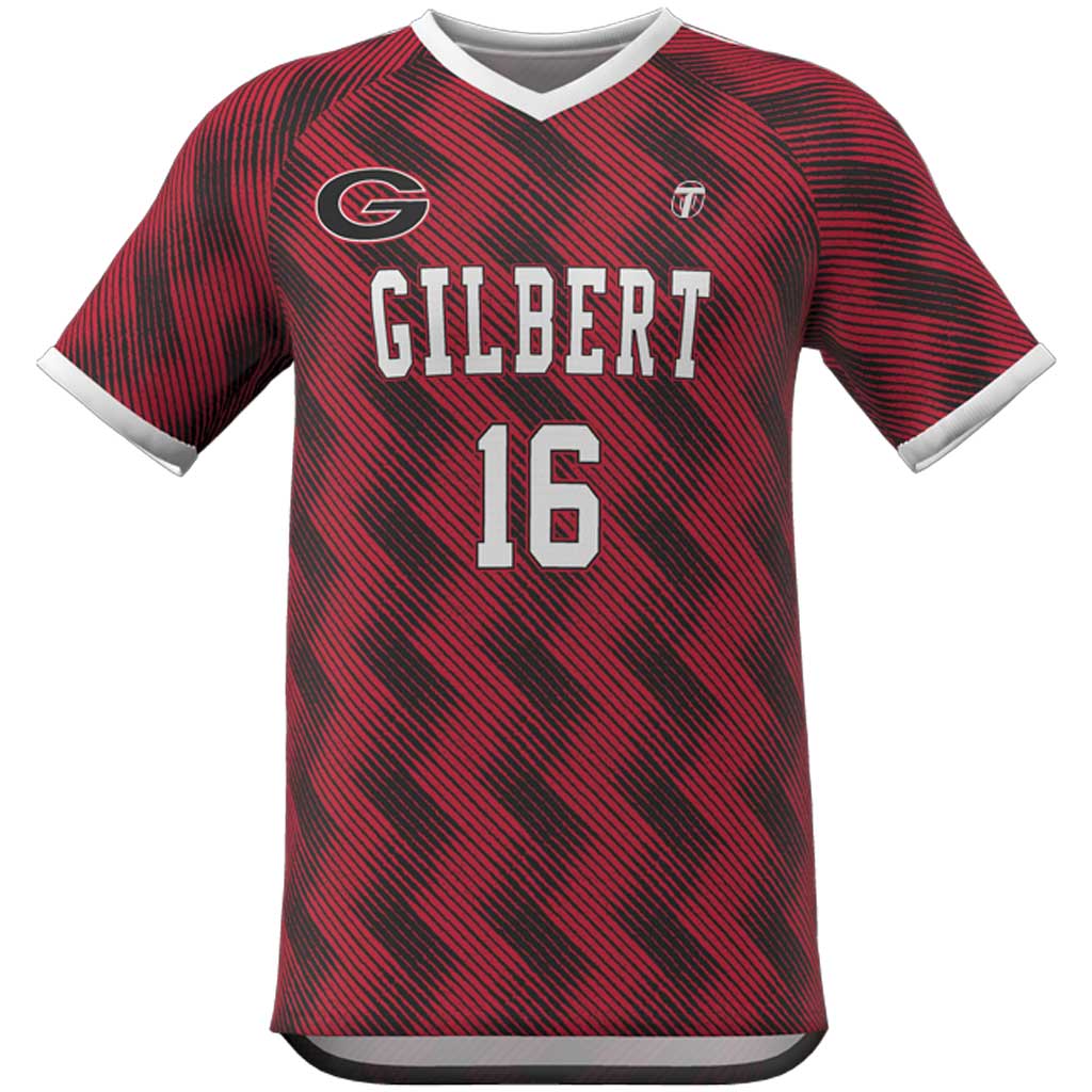 OneTEAM Custom SELECT V-Neck Soccer Jersey - Men/Youth