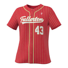 OneTEAM Custom CORE Short Sleeve Faux Front Softball Jersey - Women/Girls