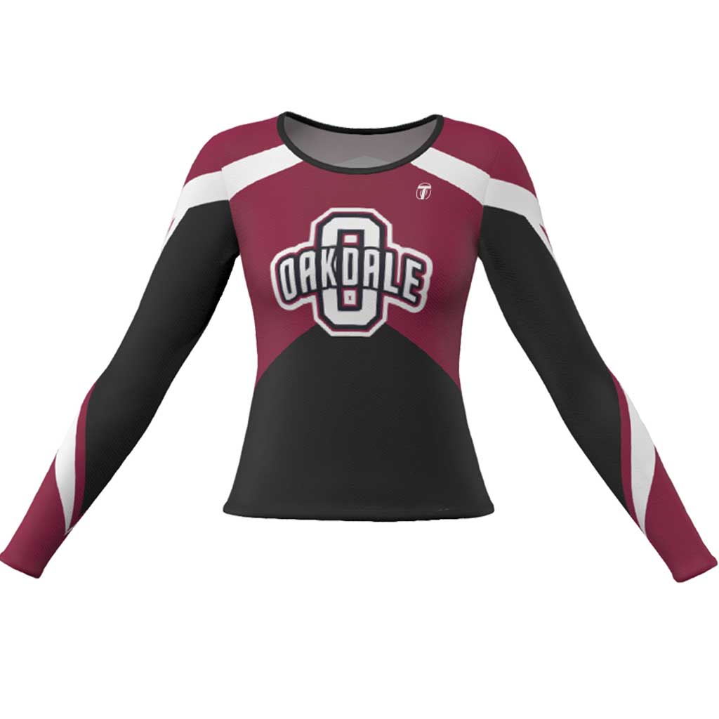 OneTEAM Custom SELECT CHEER Long Sleeve Crew Neck - Women/Girls