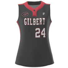 OneTEAM Custom CORE Sleevelss 1-Button Softball Jersey - Women