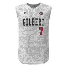OneTEAM Custom CORE Sleeveless 2-Button Baseball Jersey - Men/Youth