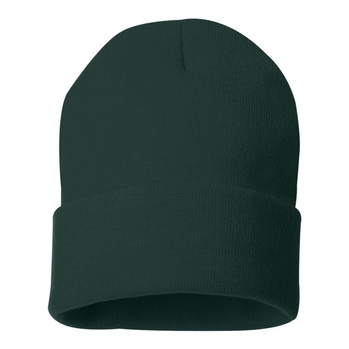 Sportsman - Solid 12" Cuffed Beanie