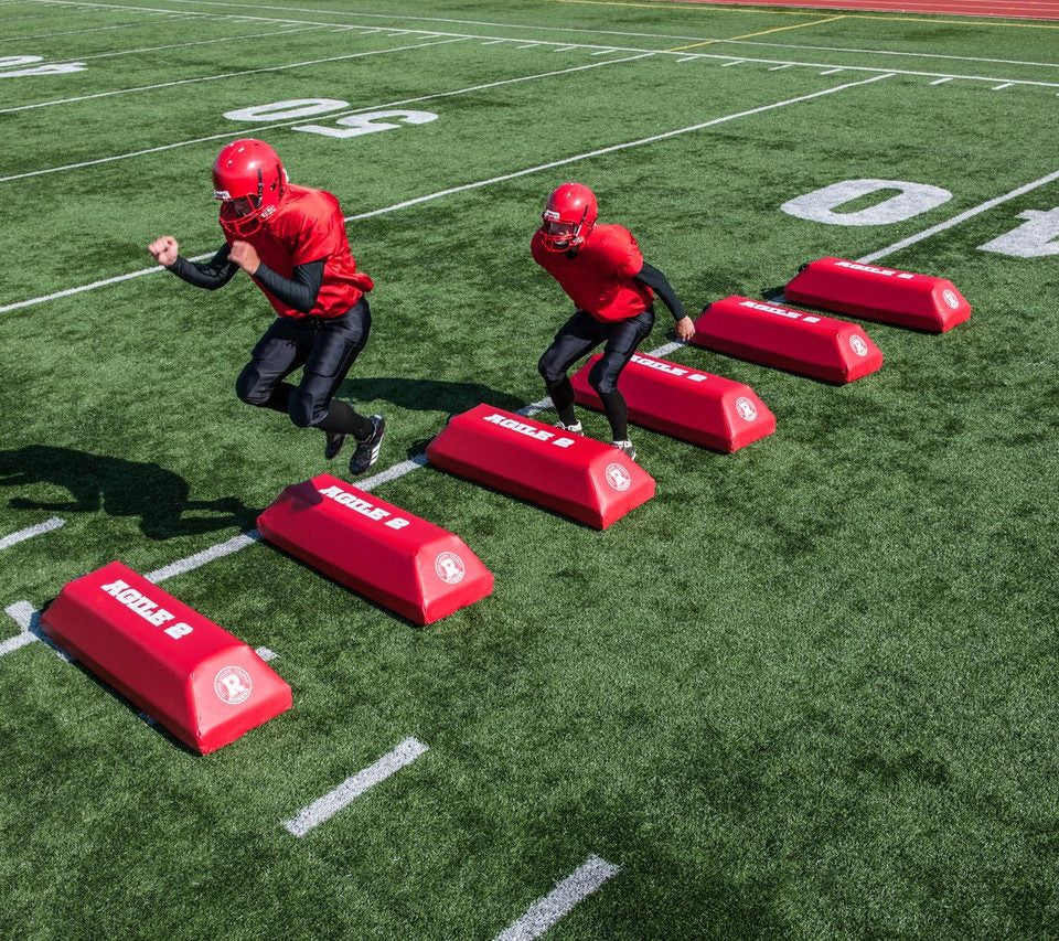 Rogers Agile 2 - 115/8”h x 18”w x 50”l  - Red