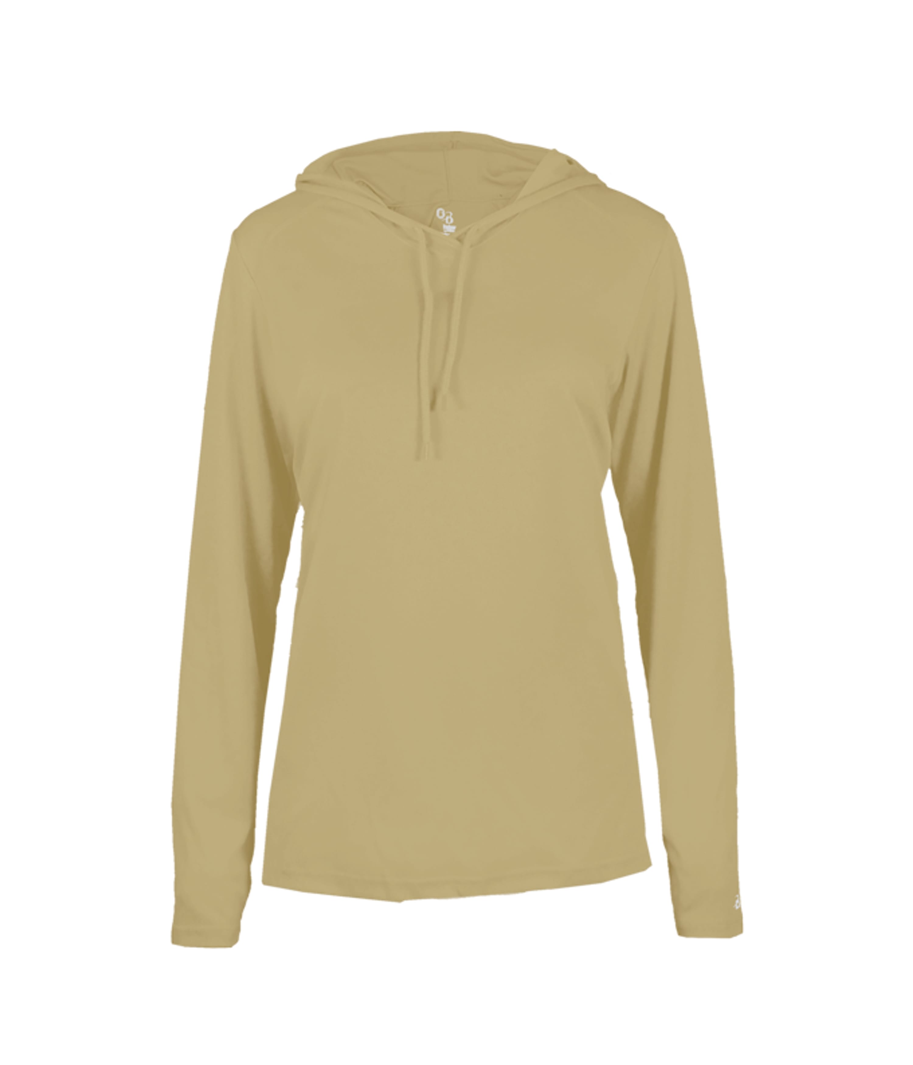 B-Core Ladies Long Sleeve Hood Tee