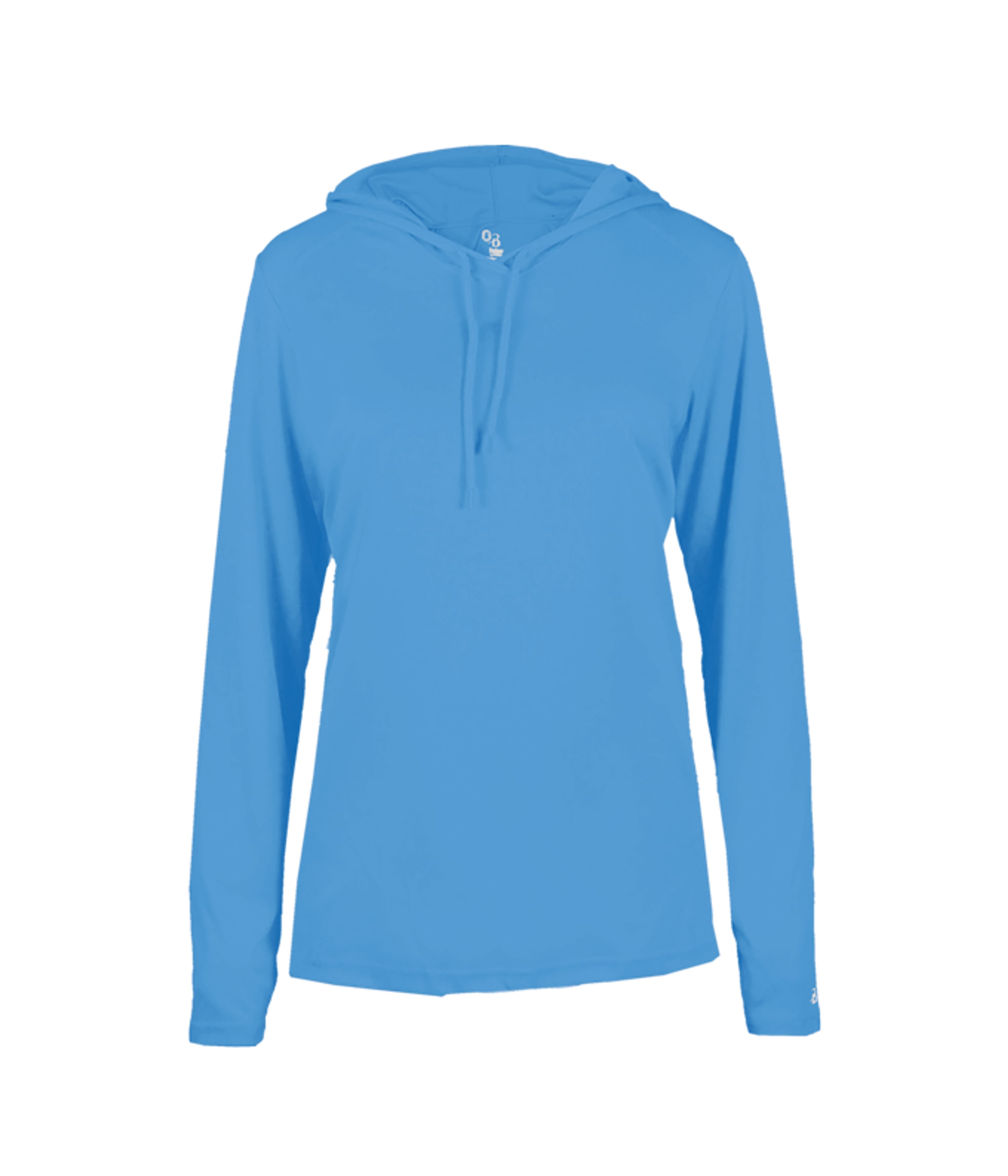 B-Core Ladies Long Sleeve Hood Tee